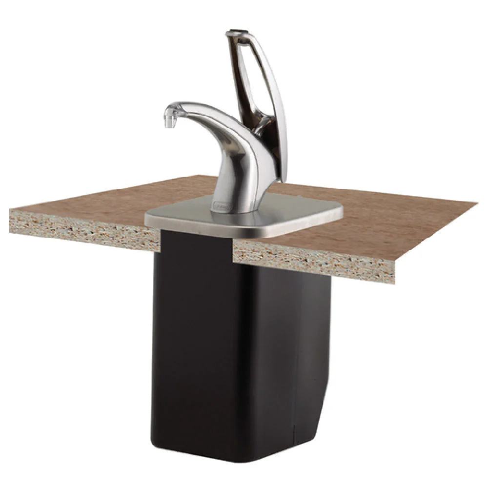 Carlisle P4100 9-3/4 Inch Condiment Dispenser Pump-Style with Pump and Lid