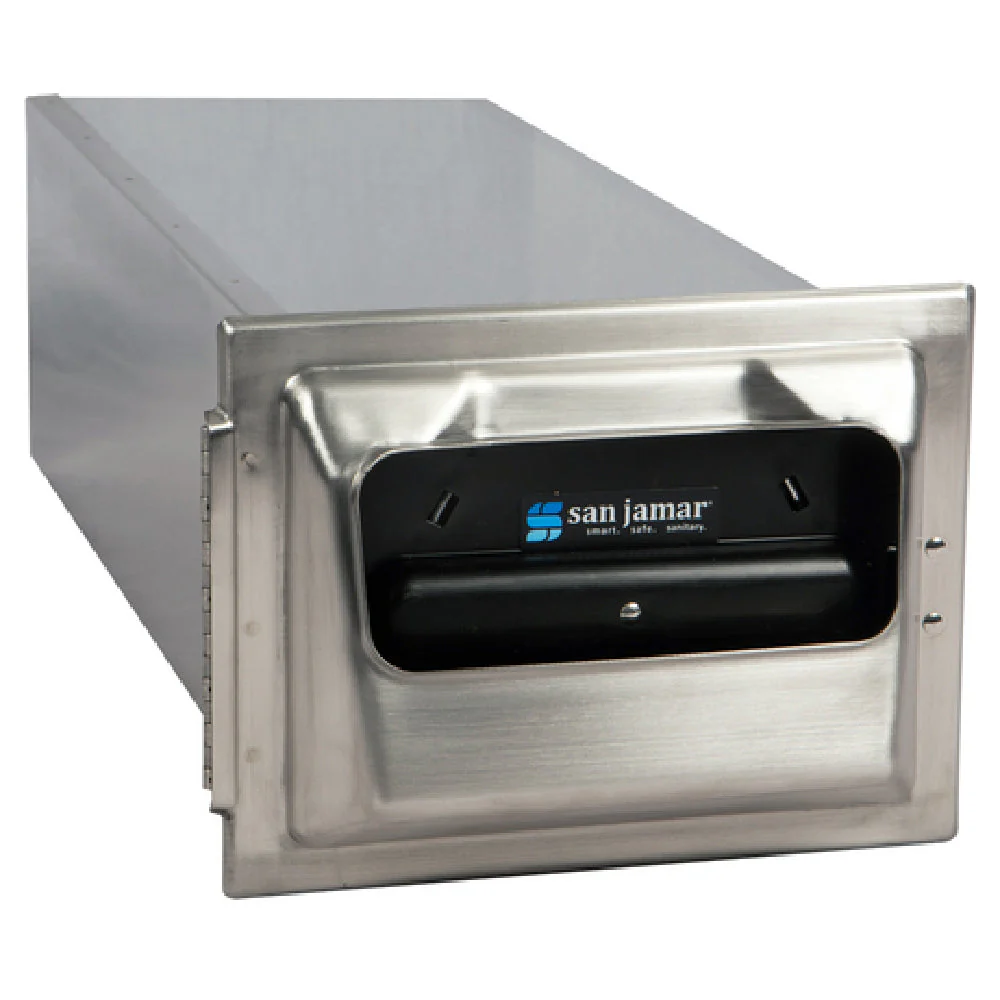 Carlisle H2001SS 7 Inch Napkin Dispenser In-counter One-at-a-time Steel