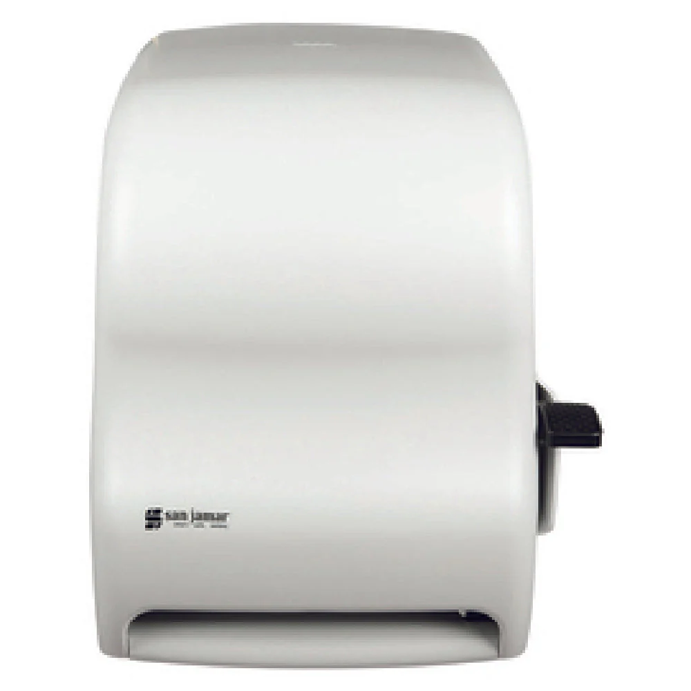 Carlisle T1100WH 12-15/16 Inch White Plastic Wall Mount Paper Towel Dispenser