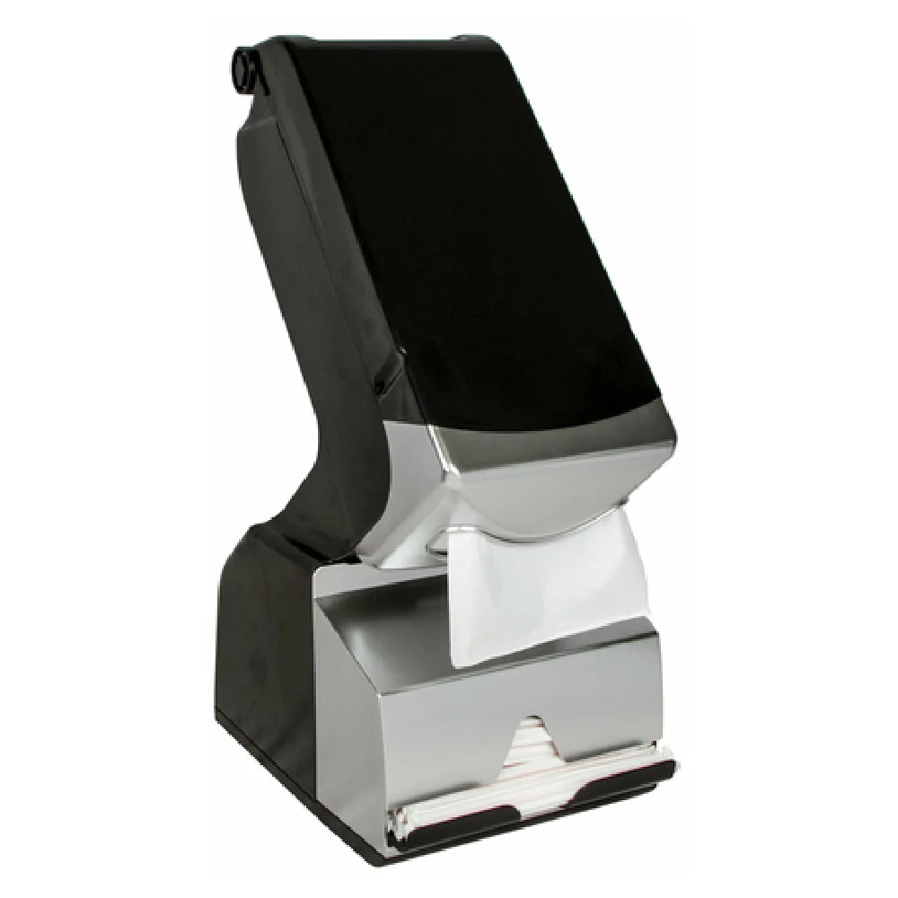 Carlisle MODH6003SN 9-2/5 Inch Counter-Type Paper Napkin Dispenser with Straw Compartment
