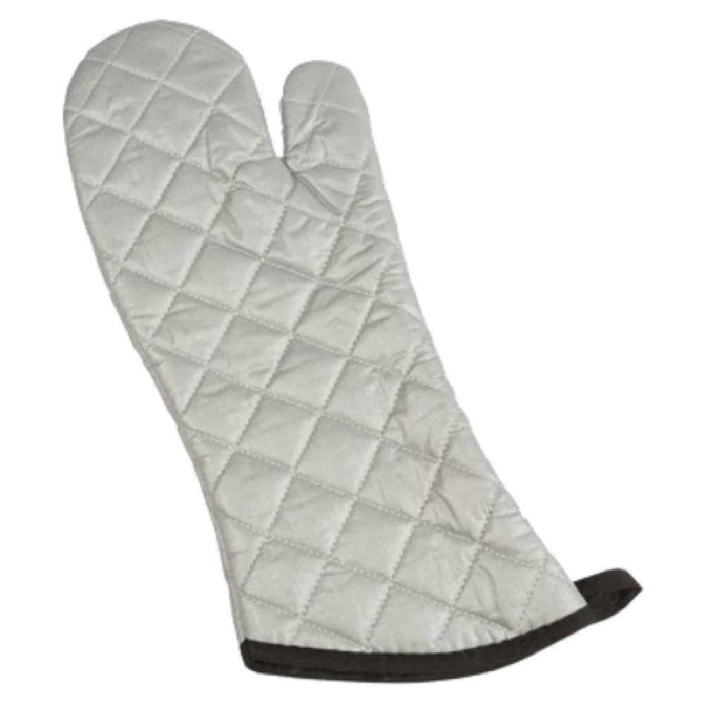 Carlisle 801SG17 17 Inch Silicone Oven Mitt Non-Stick Silver Coating