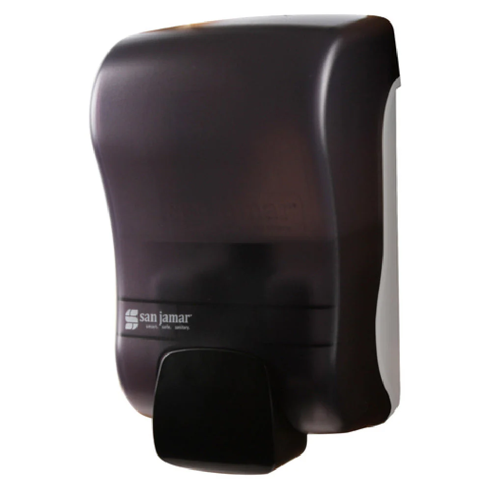 Carlisle S900TBK 5 Inch Manual Soap Dispenser for Liquid Lotion and Hand Sanitizer Black Pearl