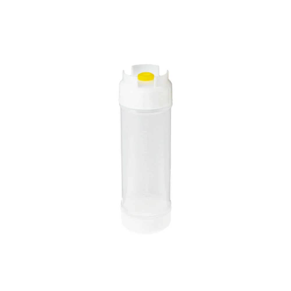 Carlisle 857312M Squeeze Bottle 12 Oz Dishwasher Safe Transparent BPA Free