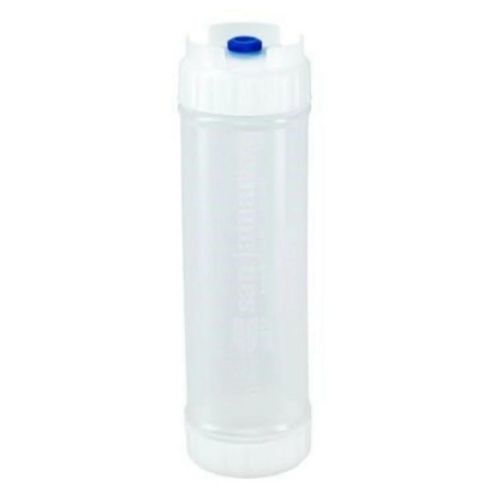 Carlisle 857324L 24 Oz Squeeze Bottle High Viscosity Blue Valve White Pack of 6