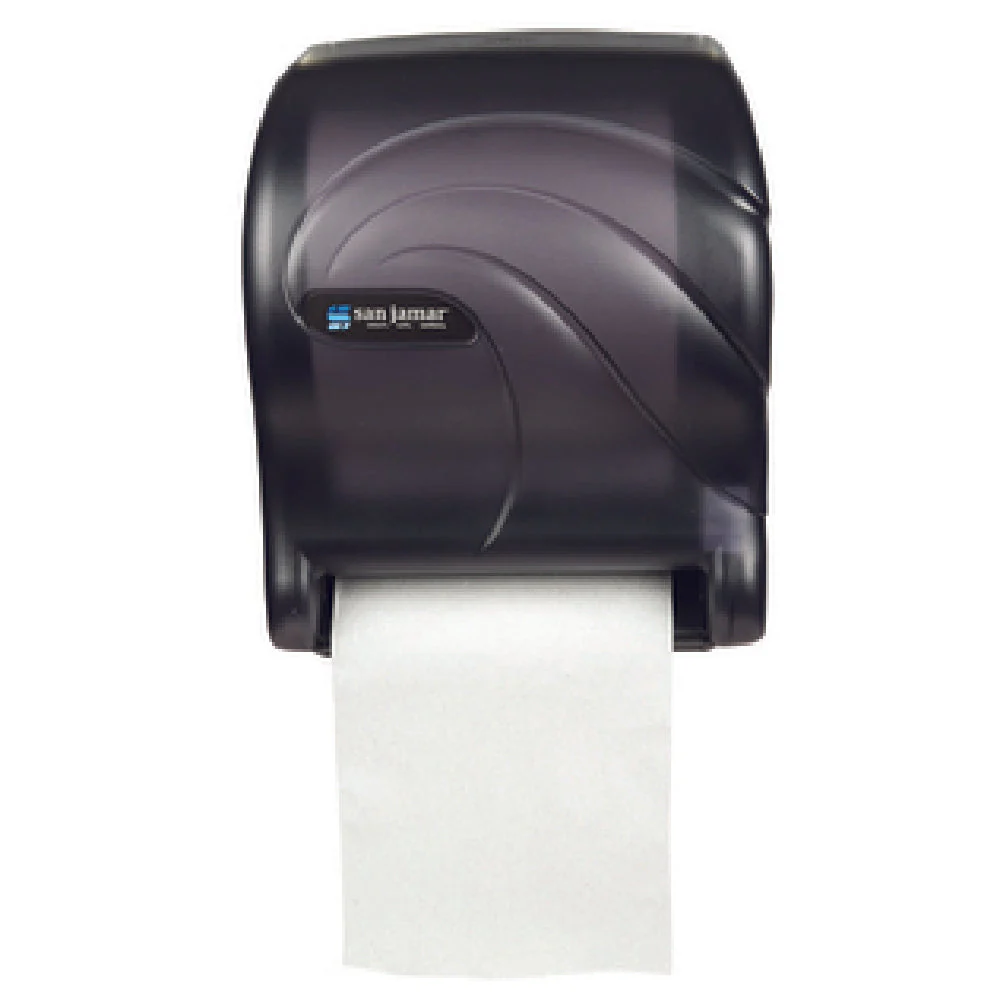 Carlisle T8090TBK 12 Inch Touchless Paper Towel Dispenser Plastic Black