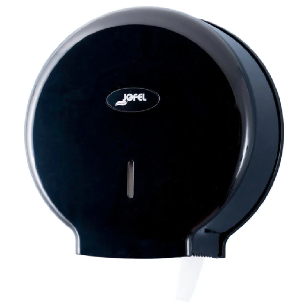 Carlisle R6100BK 13 Inch Toilet Tissue Dispenser Plastic Black Vandal Resistant