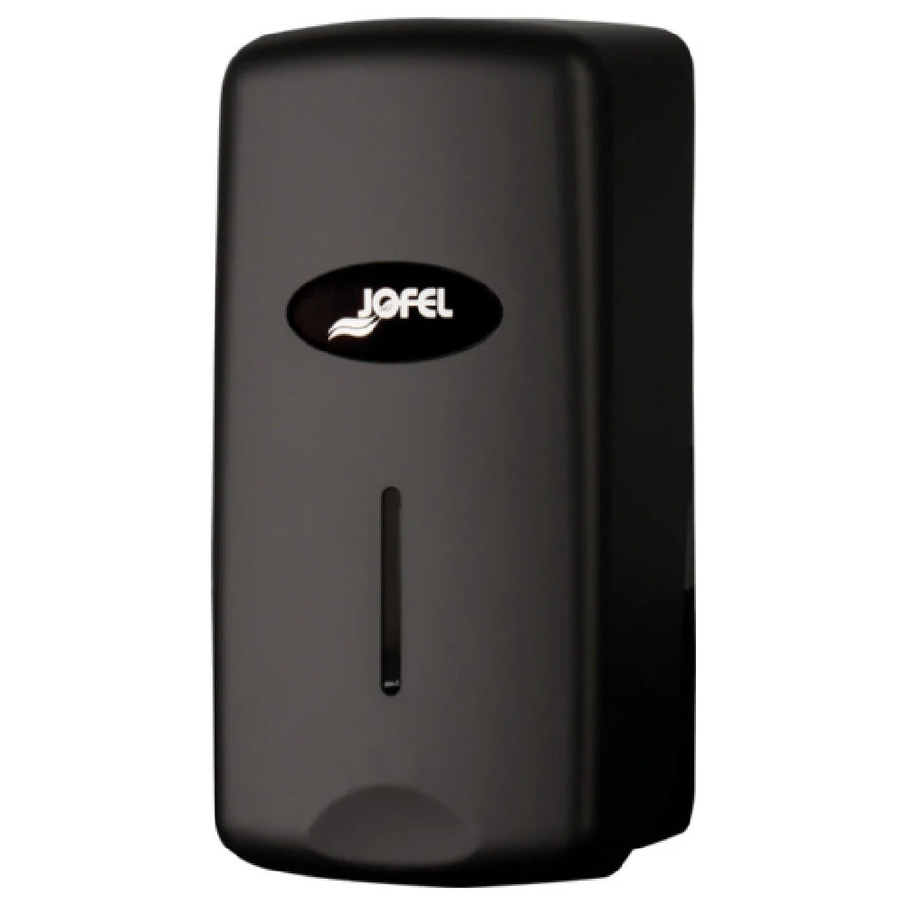 Carlisle S1000MBK 3.5 Inch Manual Soap Dispenser Plastic Refillable Matte Black