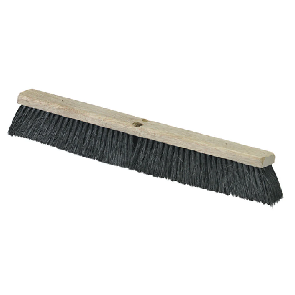 Carlisle 4504303 36 Inch Black Tampico and Horsehair Broom Head