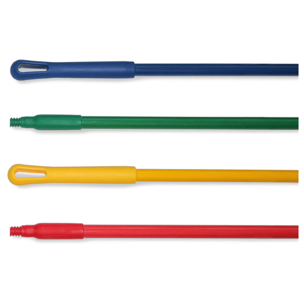 Carlisle 40225EC24 60 Inch Hanging Cap Threaded Fiberglass Orange Handle