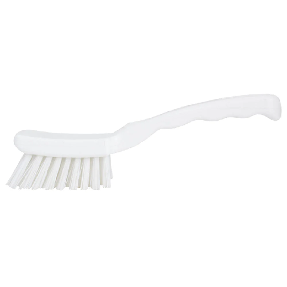Carlisle 41395EC09 7 Inch Detail Brush Plastic Block Polyester Bristles Green