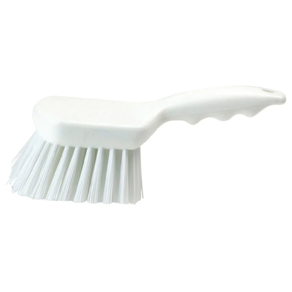 Carlisle 40541EC75 8 Inch Floater Scrub Brush Polyester Bristles Plastic Handle Green