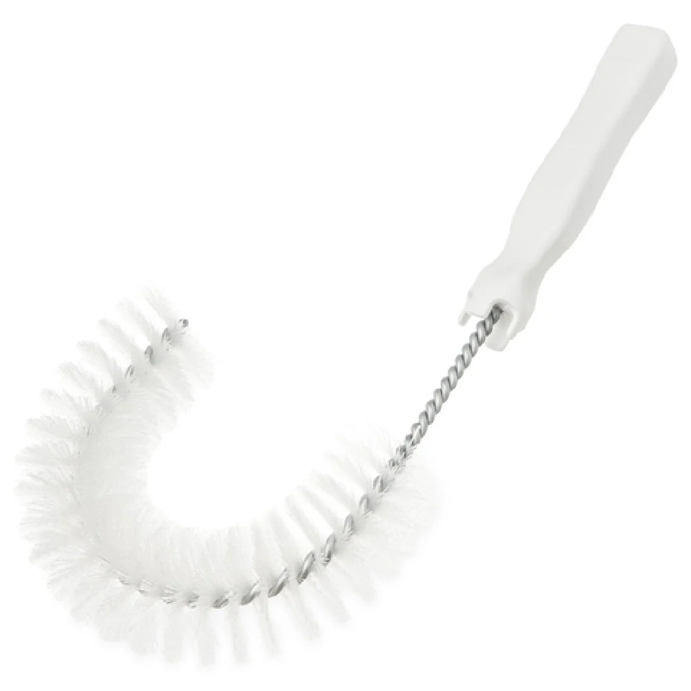 Carlisle 41100EC75 11-1/2 Inch Hook Shape Brush Galvanized Wire Polyester Bristles Lime