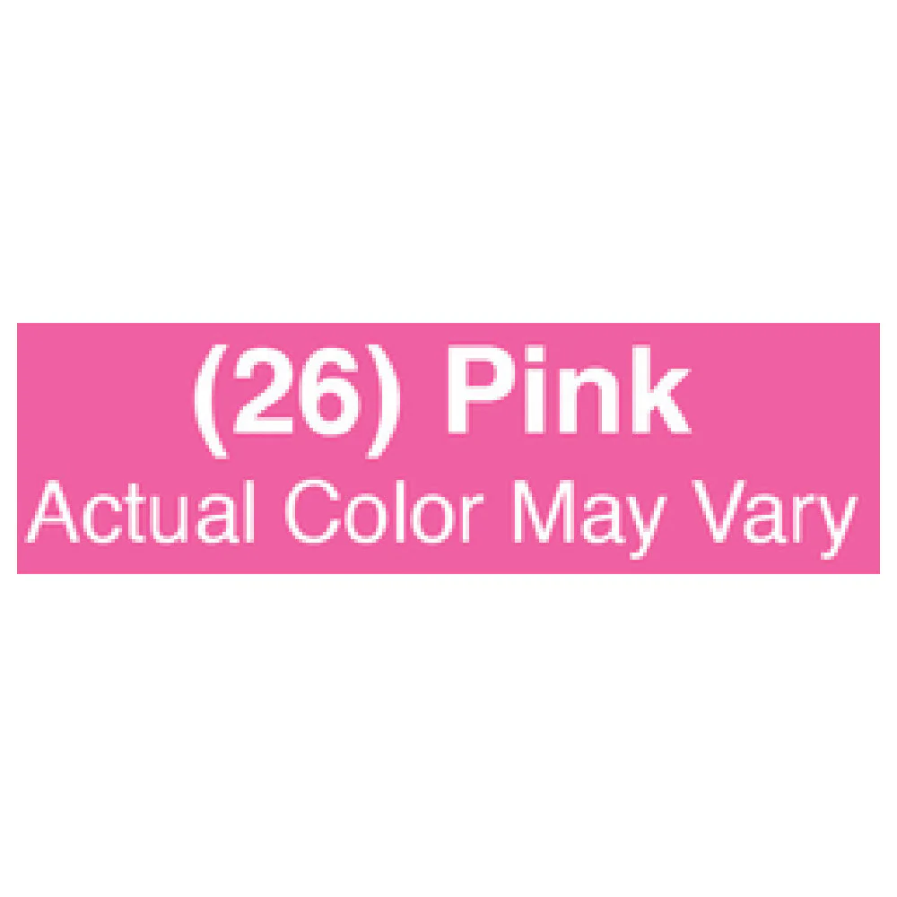 Carlisle 41082EC26 56 Inch Handle Lobby Broom Pink Flagged Polyester Bristles