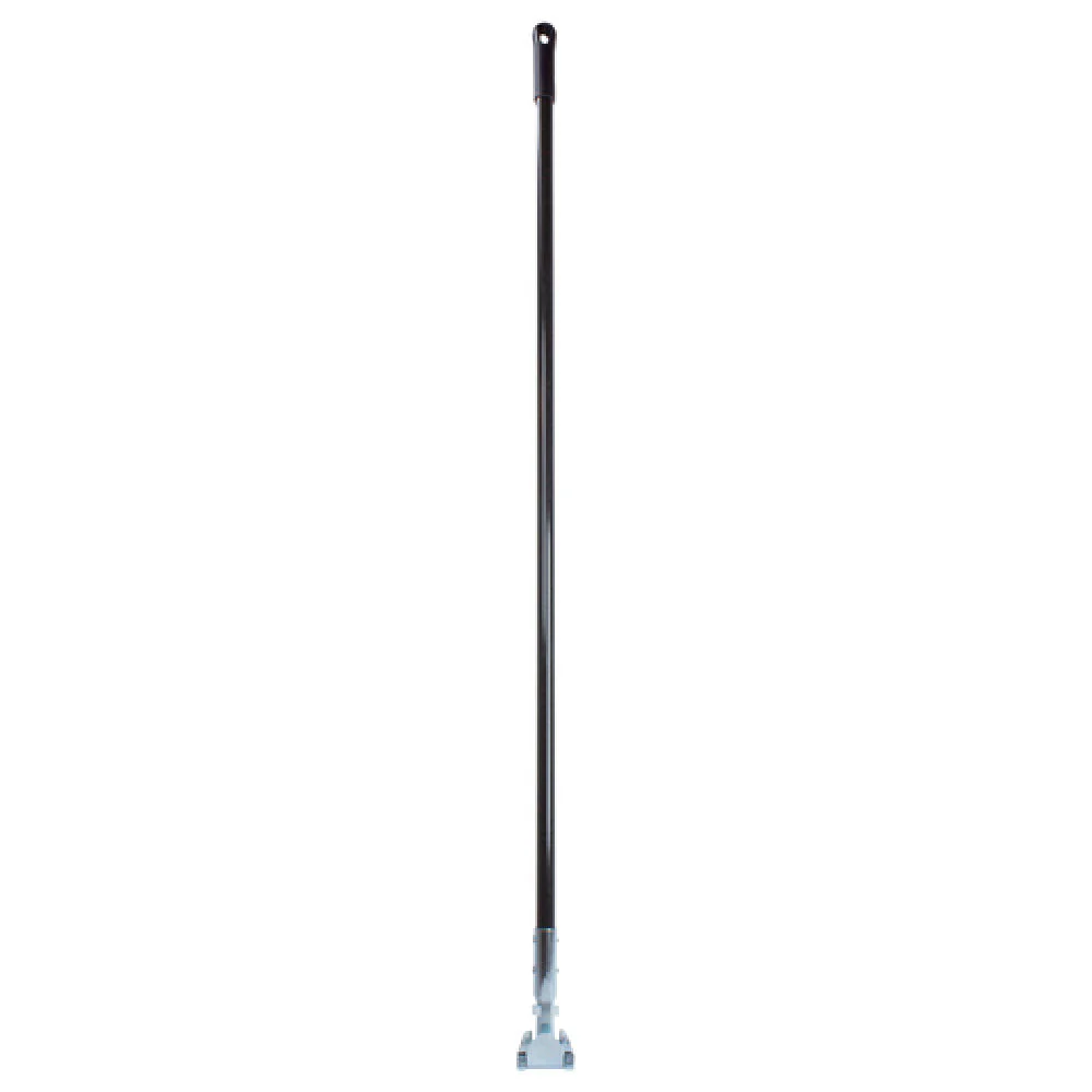 Carlisle 362113EC03 60 Inch Dust Mop Handle Fiberglass Black Clip-on Connector