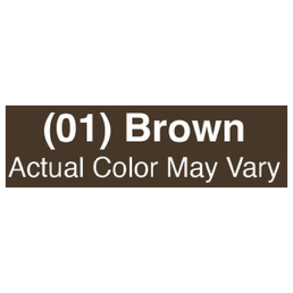Carlisle 41278EC01 10 Inch Flo-Thru Wall and Equipment Brush Brown Plastic Nylex