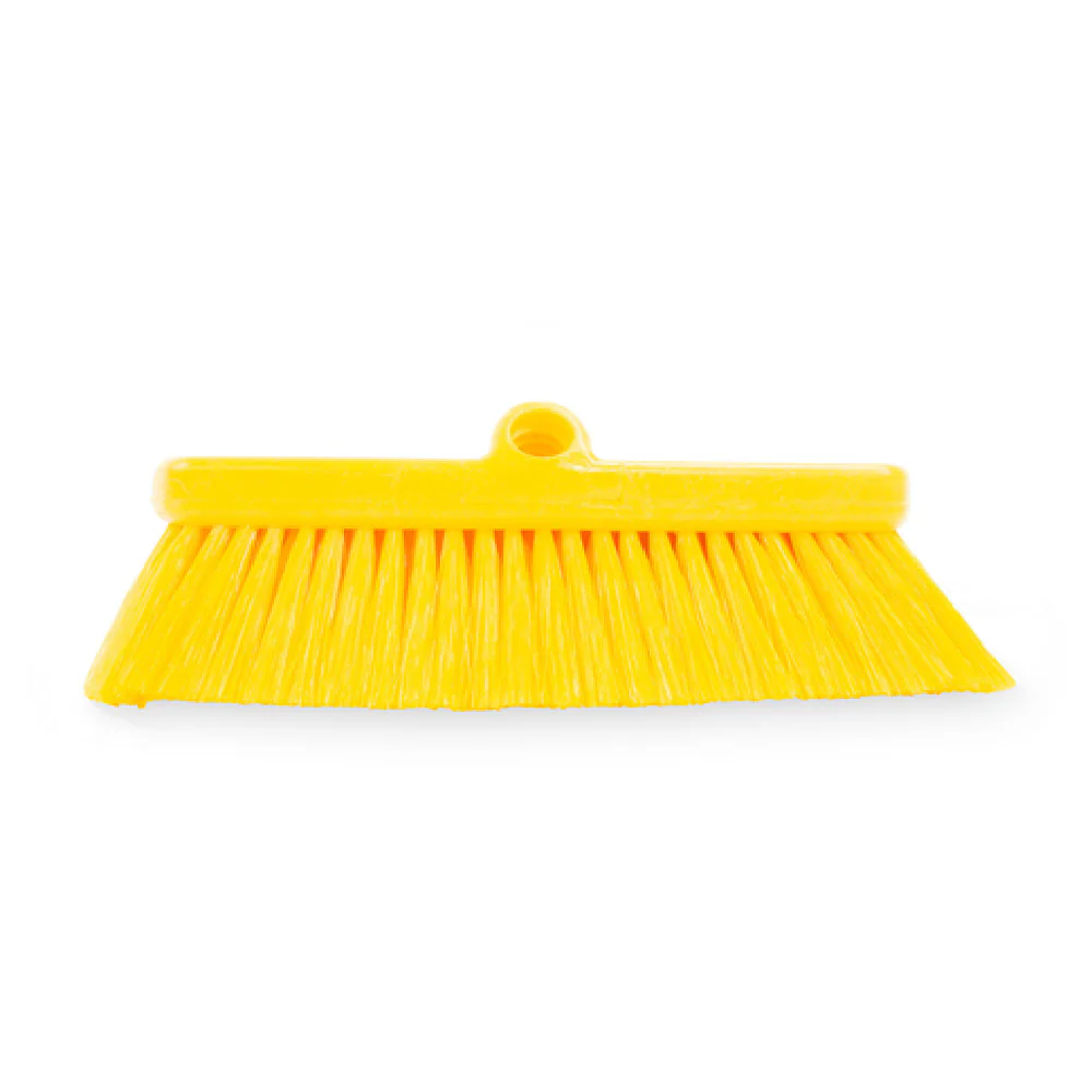Carlisle 41278EC04 10 Inch Wall and Equipment Brush Soft Nylex Yellow