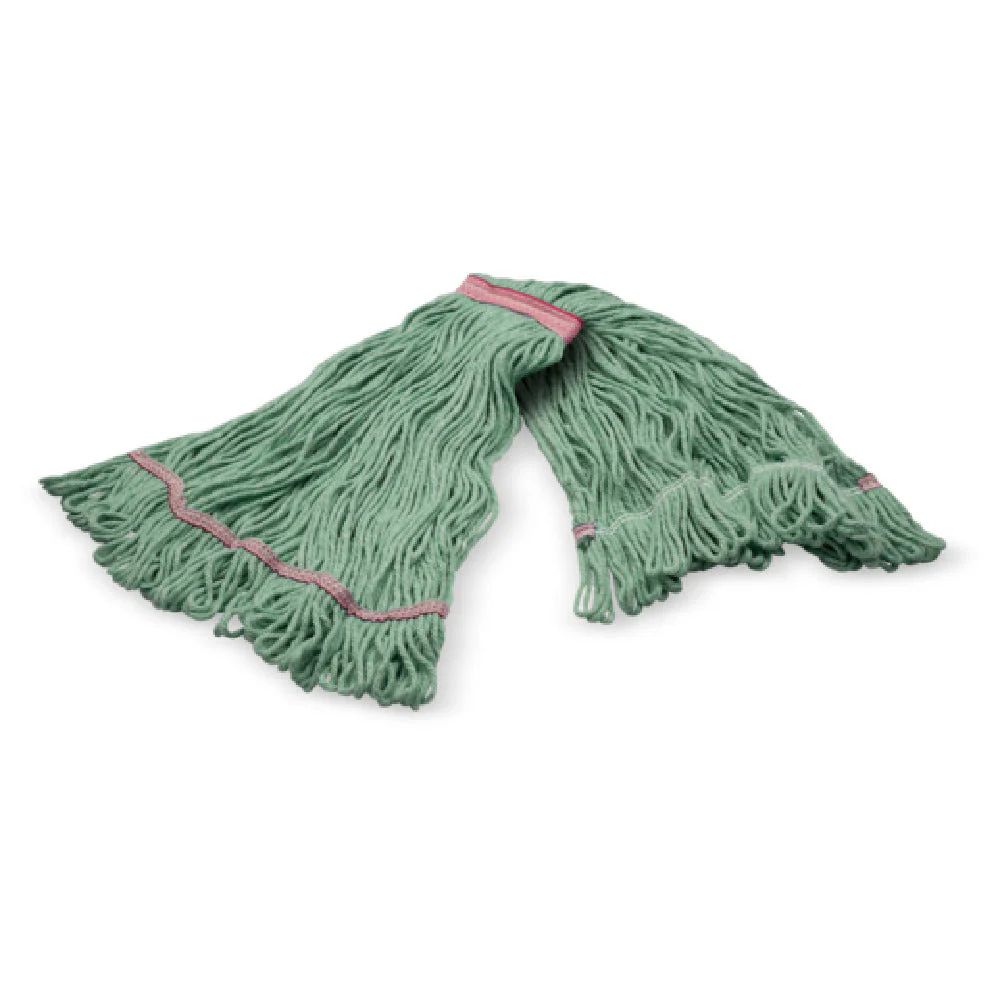 Carlisle 369423B05 Large Looped-end Wet Mop Head Cotton Synthetic Red