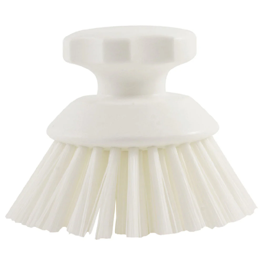 Carlisle 42395EC05 2-3/4 Inch Round Scrub Brush Red Polyester Bristles