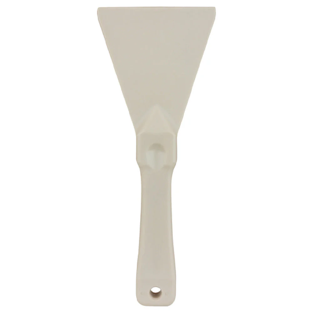 Carlisle 40230EC25 3 Inch Plastic Handle Grill Scraper Tan