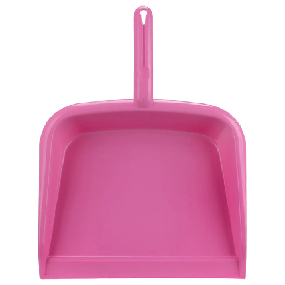 Carlisle 361440EC26 10 Inch Pink Dust Pan Plastic Commercial Cleaning Tool