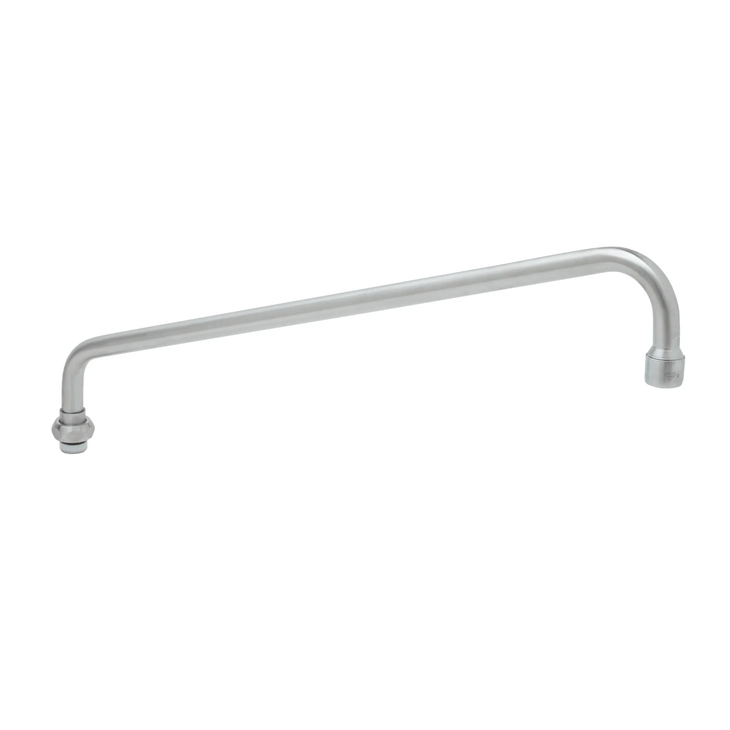 T&S Brass S065X 18" Stainless Steel Swing Nozzle - Stream Regulator Outlet