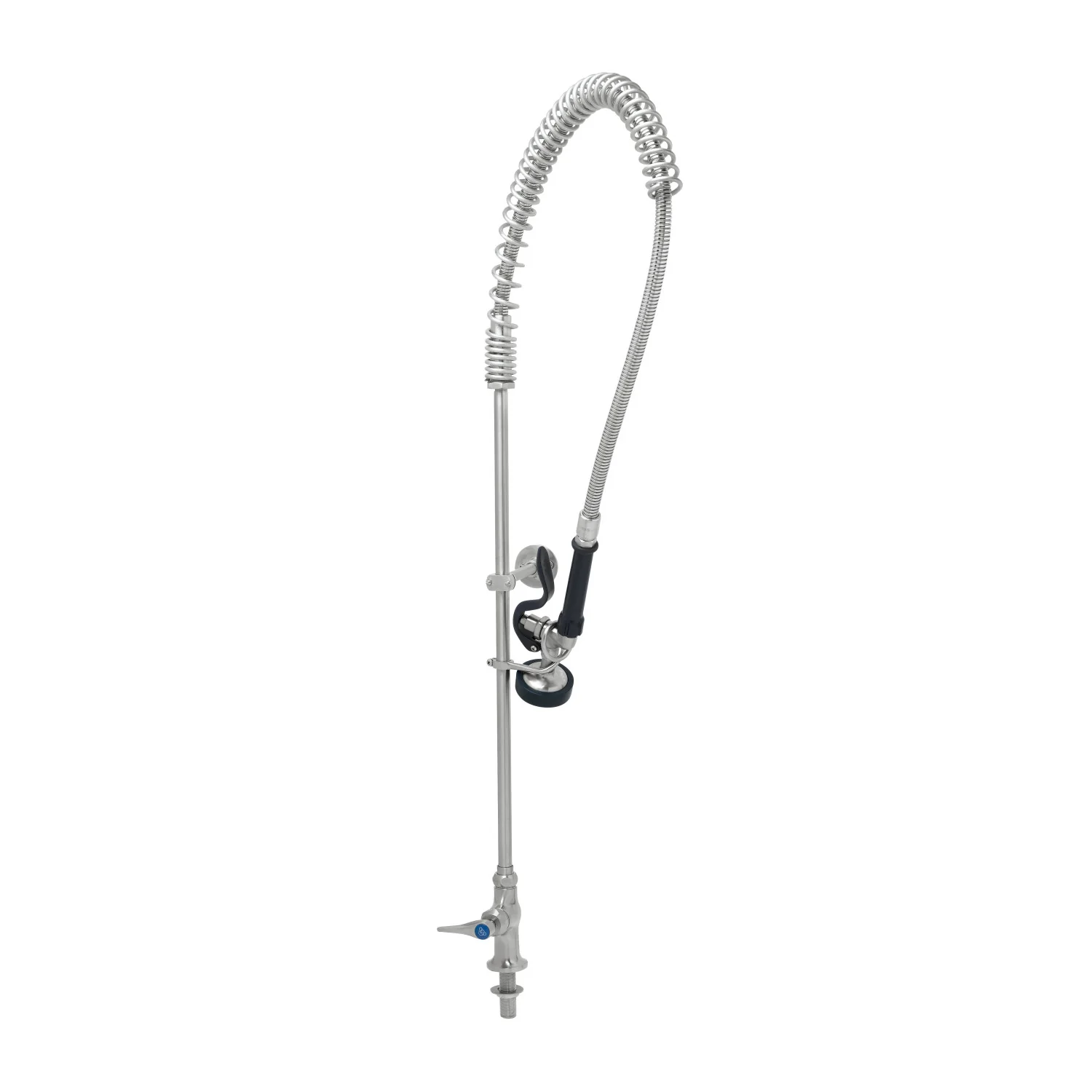 T&S Brass S-2285-CR-B Single Temperature Deck Mount Pre-Rinse Unit - Cerama Cartridge & Stainless Steel