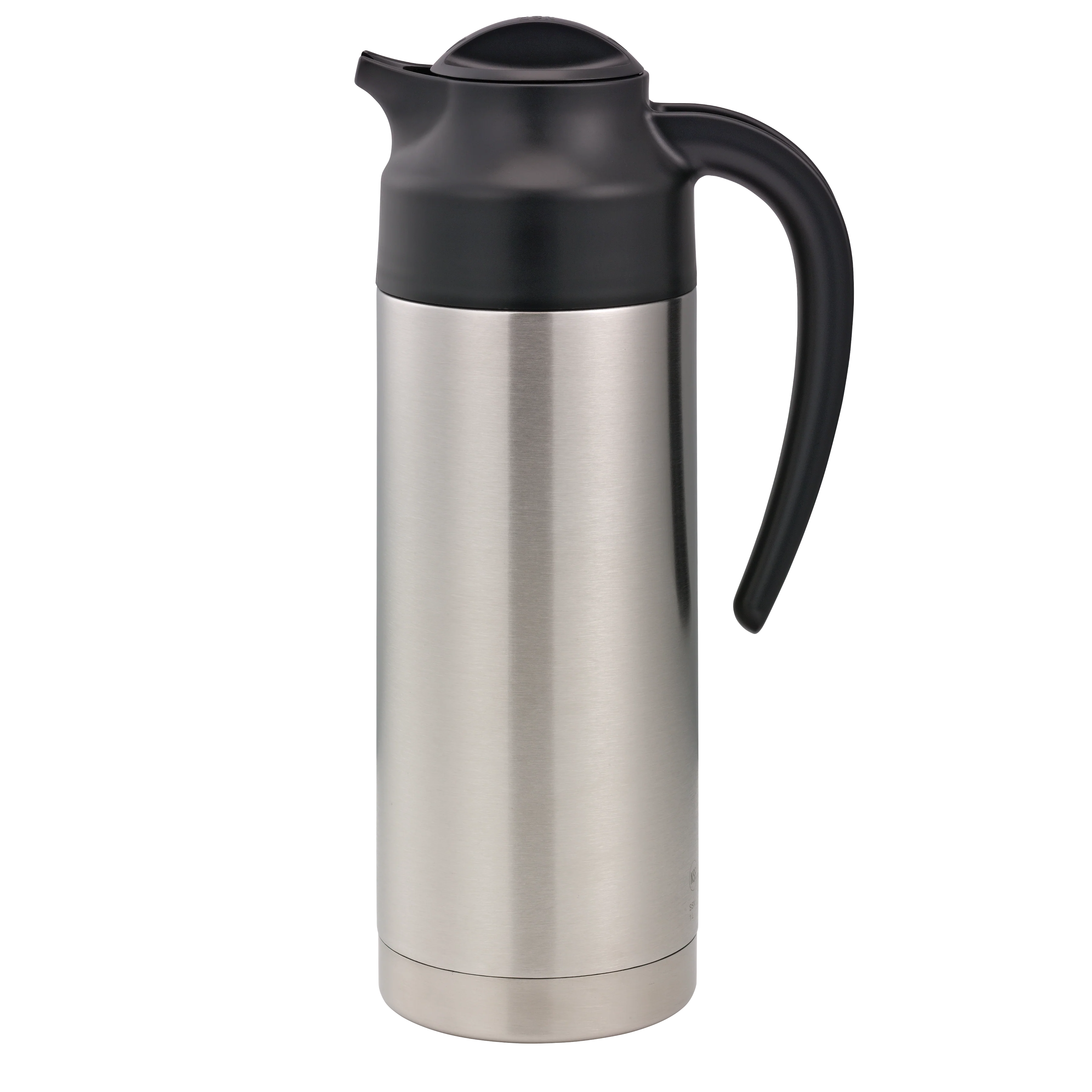 SteelVac® 1-Liter Vacuum Insulated Creamer with Steel Base in Brushed Stainless and Black