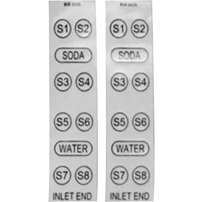 Taprite Bargun 10 Button Layout Label