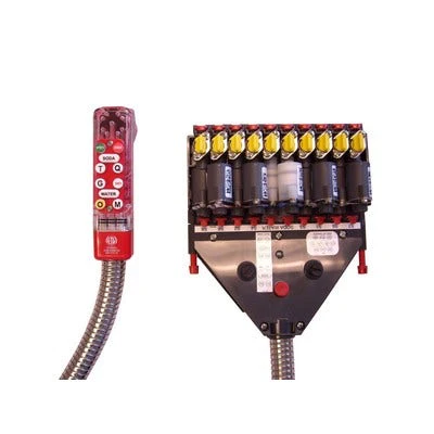 Taprite Bargun, 10 Button, Red, 30" Hose