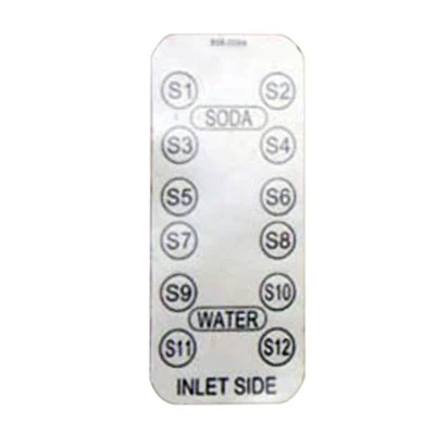 Taprite Bargun 14 Button Layout Label 5/pk