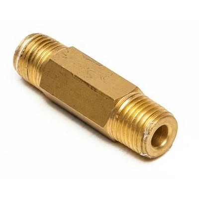 Taprite Brass Nipple — CO2 Line Fitting for Draft Beer and Regulator Systems