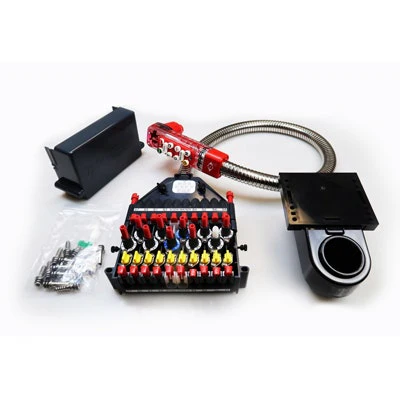 Taprite Rattler II Bargun, 10 Button, 30" Hose, Red | 954C-1062-1M001