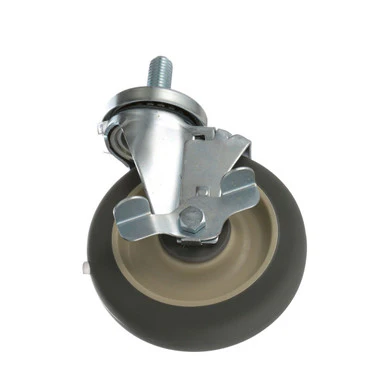Threaded Stem Caster w/ 5" Wheel & Break