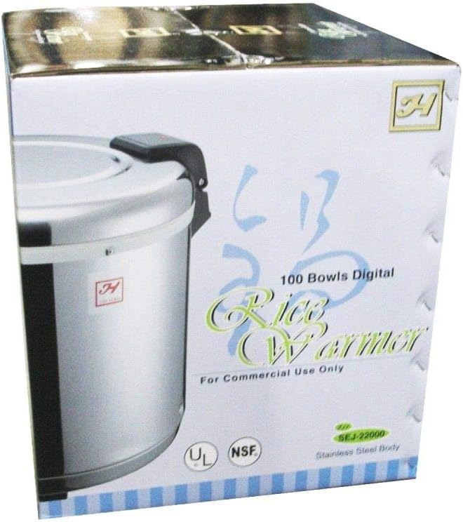 Thunder Group SEJ22000 15-1/2 Inch Diameter Electric Rice Warmer 50 Cup with Spatula - Image 4