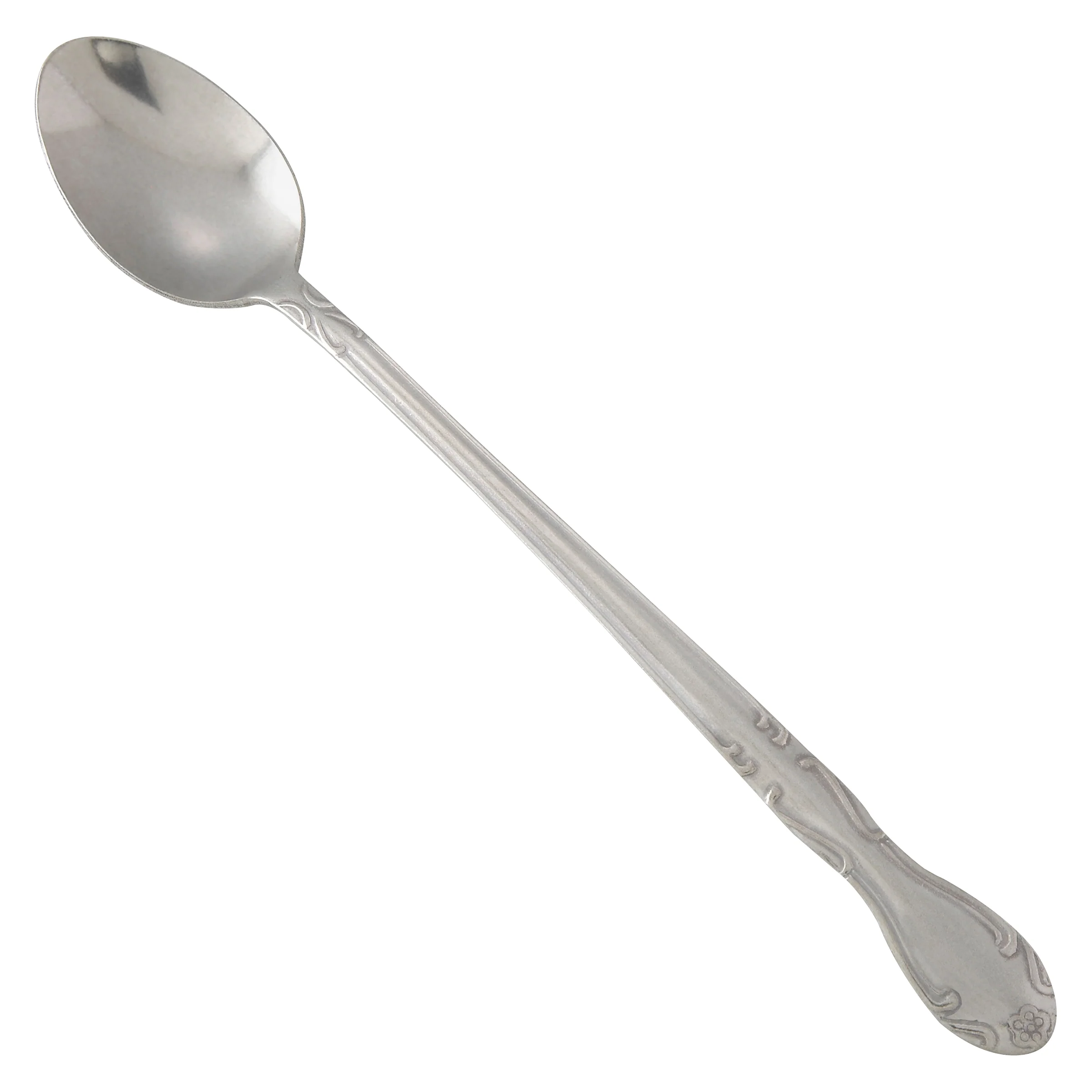 12 pack Winco 0004-02 Elegance Iced Tea Spoon, 18/0 Heavyweight