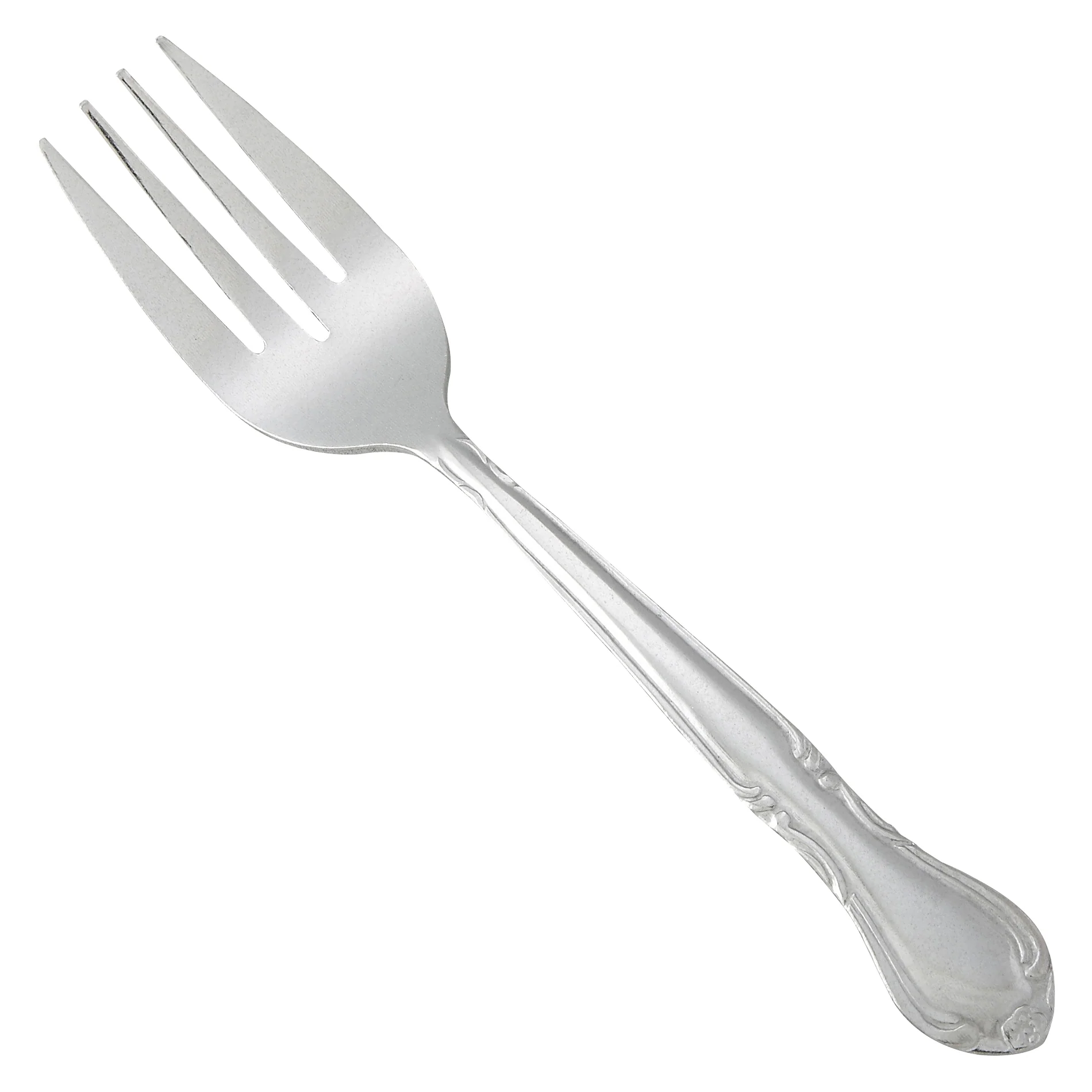 12 pack Winco 0004-06 Elegance Salad Fork, 18/0 Heavyweight