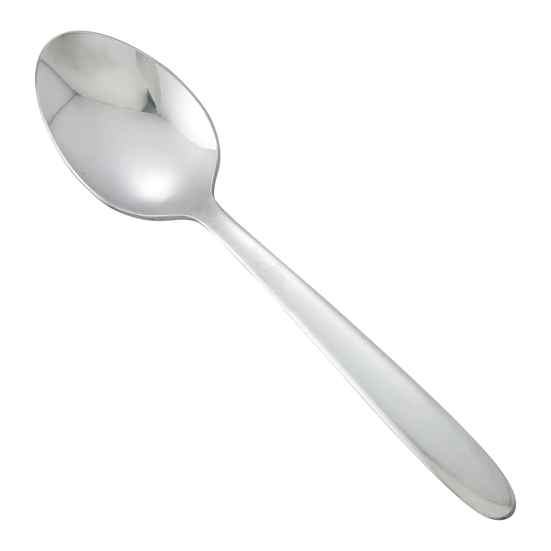 12 pack Winco 0019-01 Flute Teaspoon, 18/0 Heavyweight
