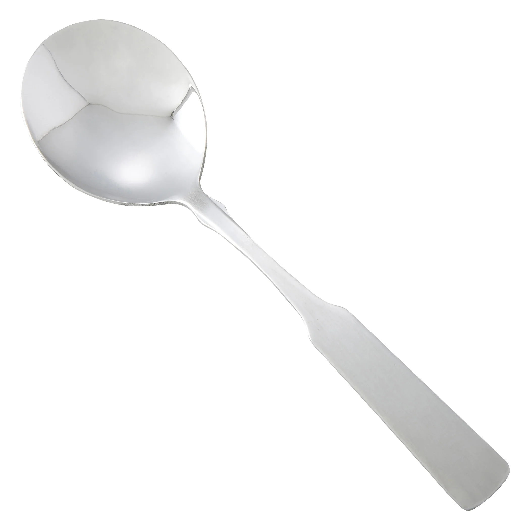 12 pack Winco 0025-04 Houston Bouillon Spoon, 18/0 Heavyweight
