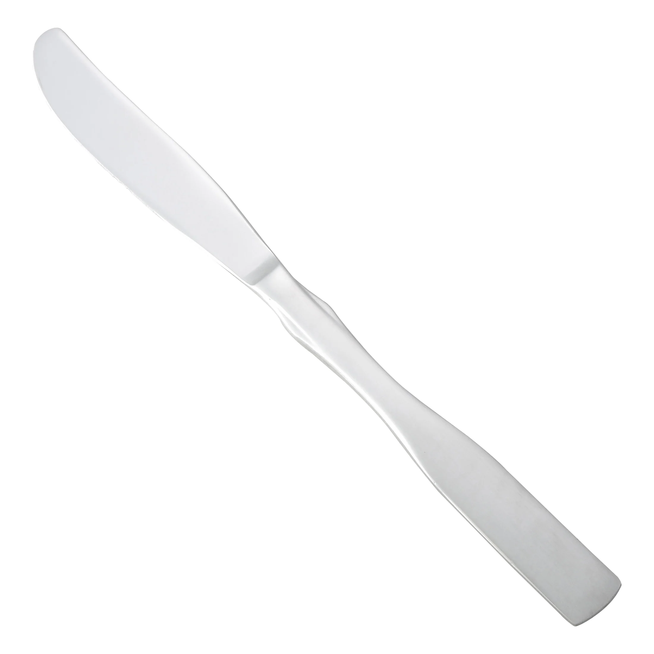 12 pack Winco 0025-08 Houston Dinner Knife, 18/0 Heavyweight