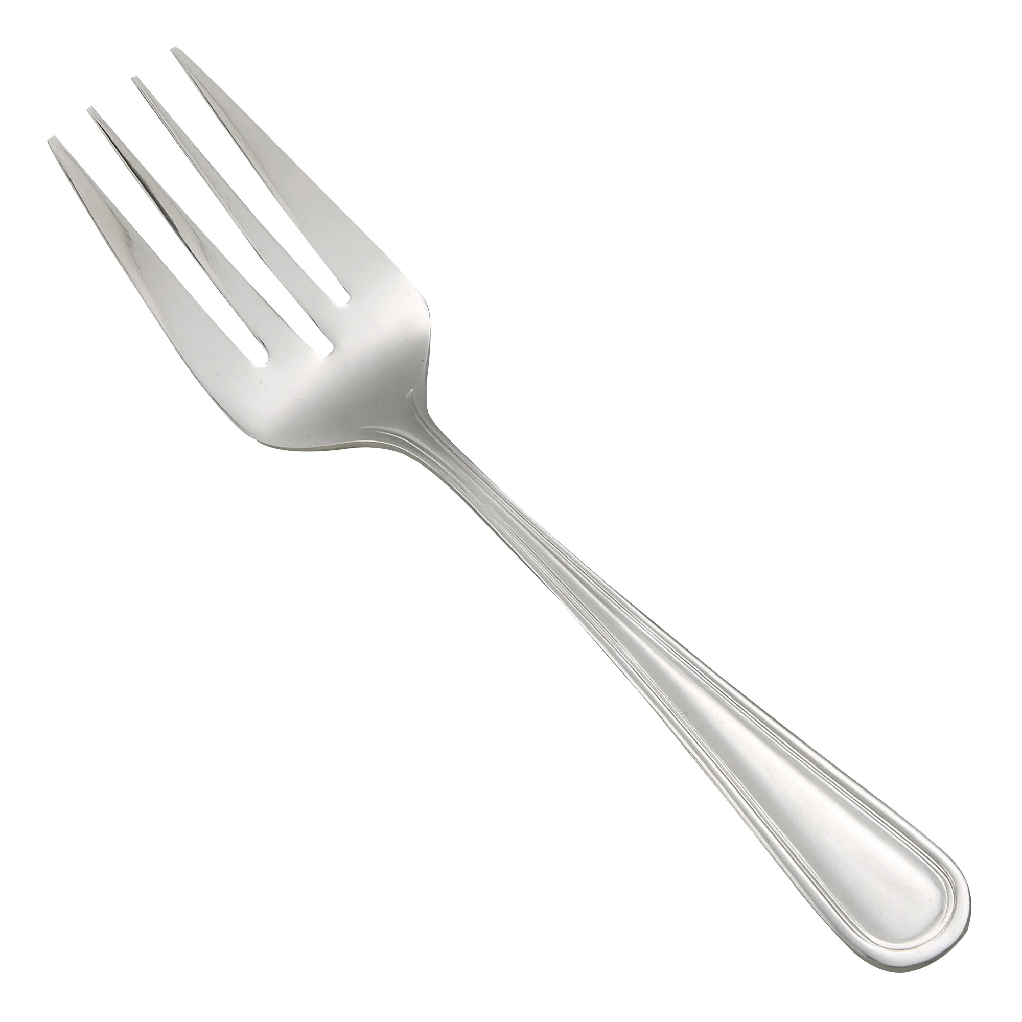 Winco 0030-22 8-1/2 Inch Cold Meat Fork Extra Heavy Weight Mirror Finish 18/8 Stainless Steel - Image 2