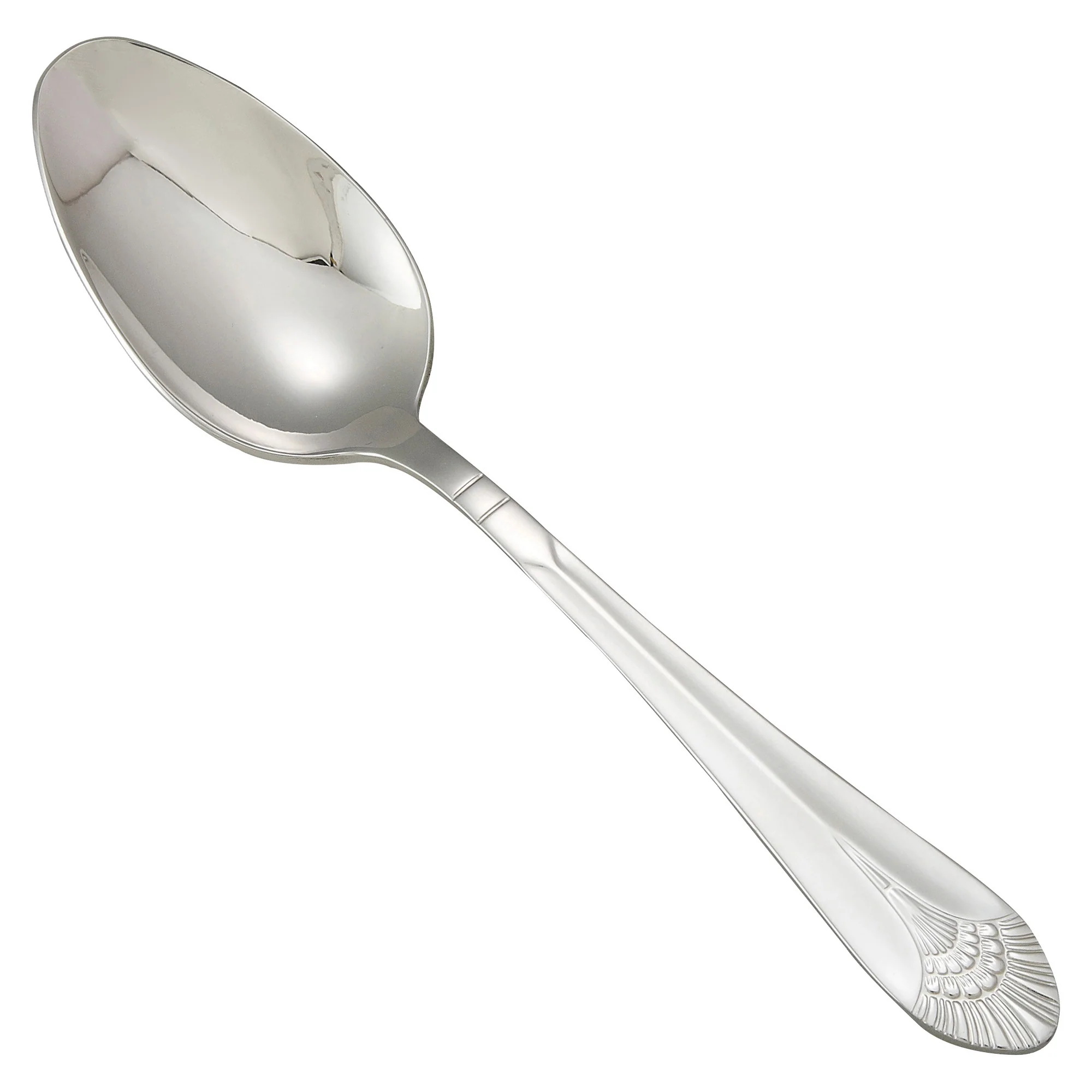 12 pack Winco 0031-10 Peacock Tablespoon, 18/8 Extra Heavyweight
