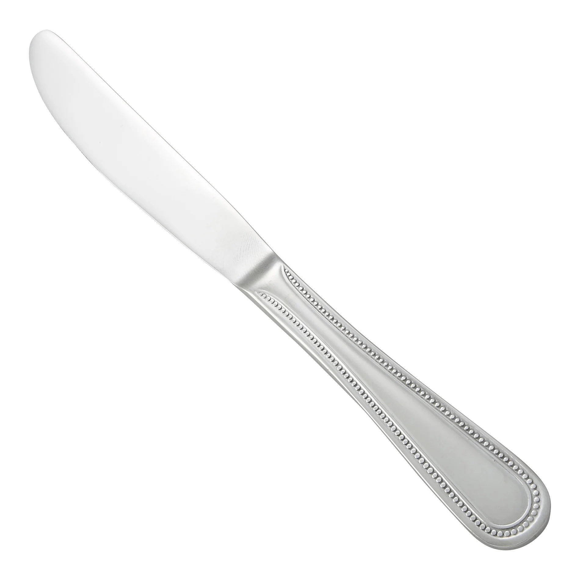 12 pack Winco 0036-08 Deluxe Pearl Dinner Knife, Extra Heavyweight