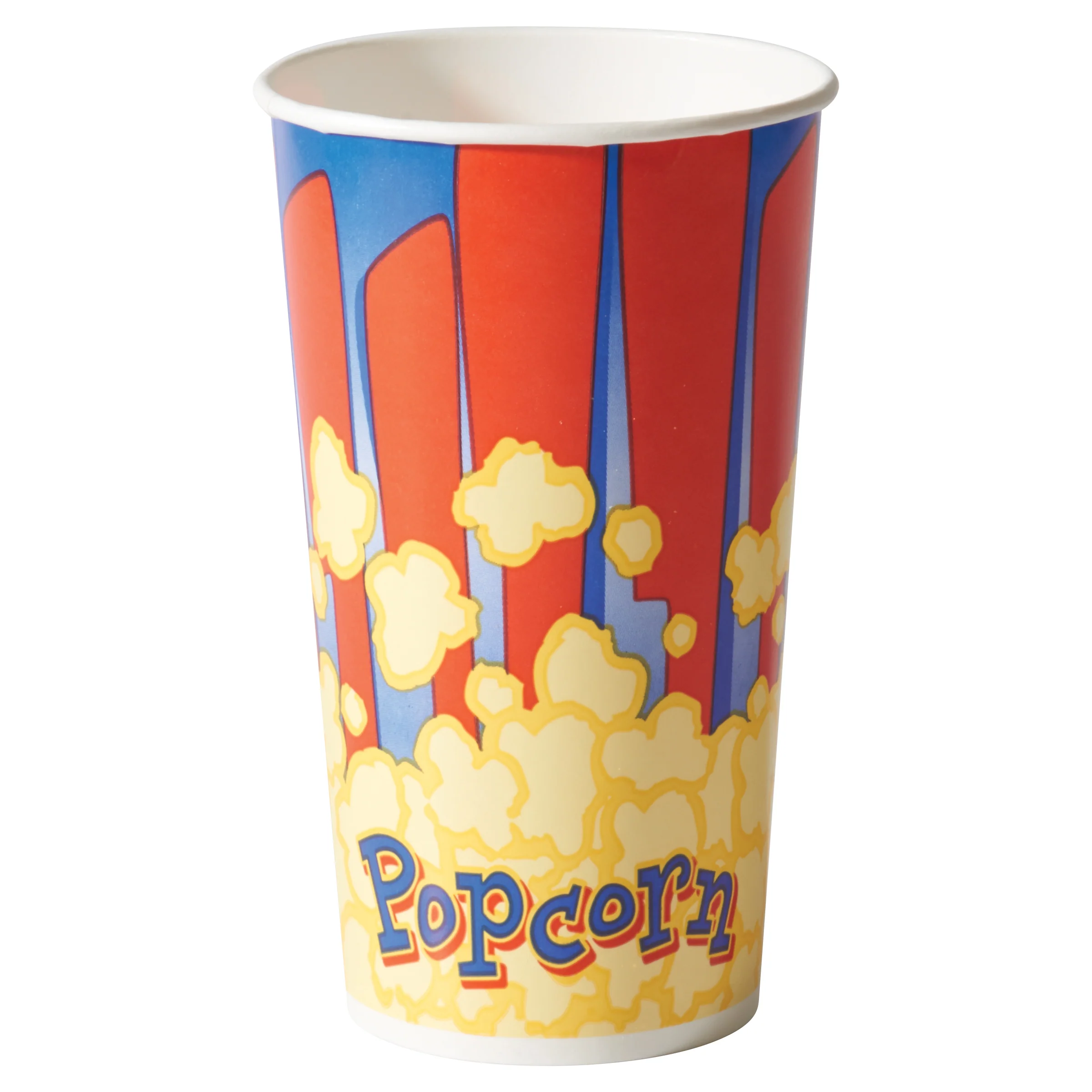 Winco 41446CS 46 Oz Popcorn Tub 4-3/4 Inch Diameter with Impact-Resistant Polymer - Image 2