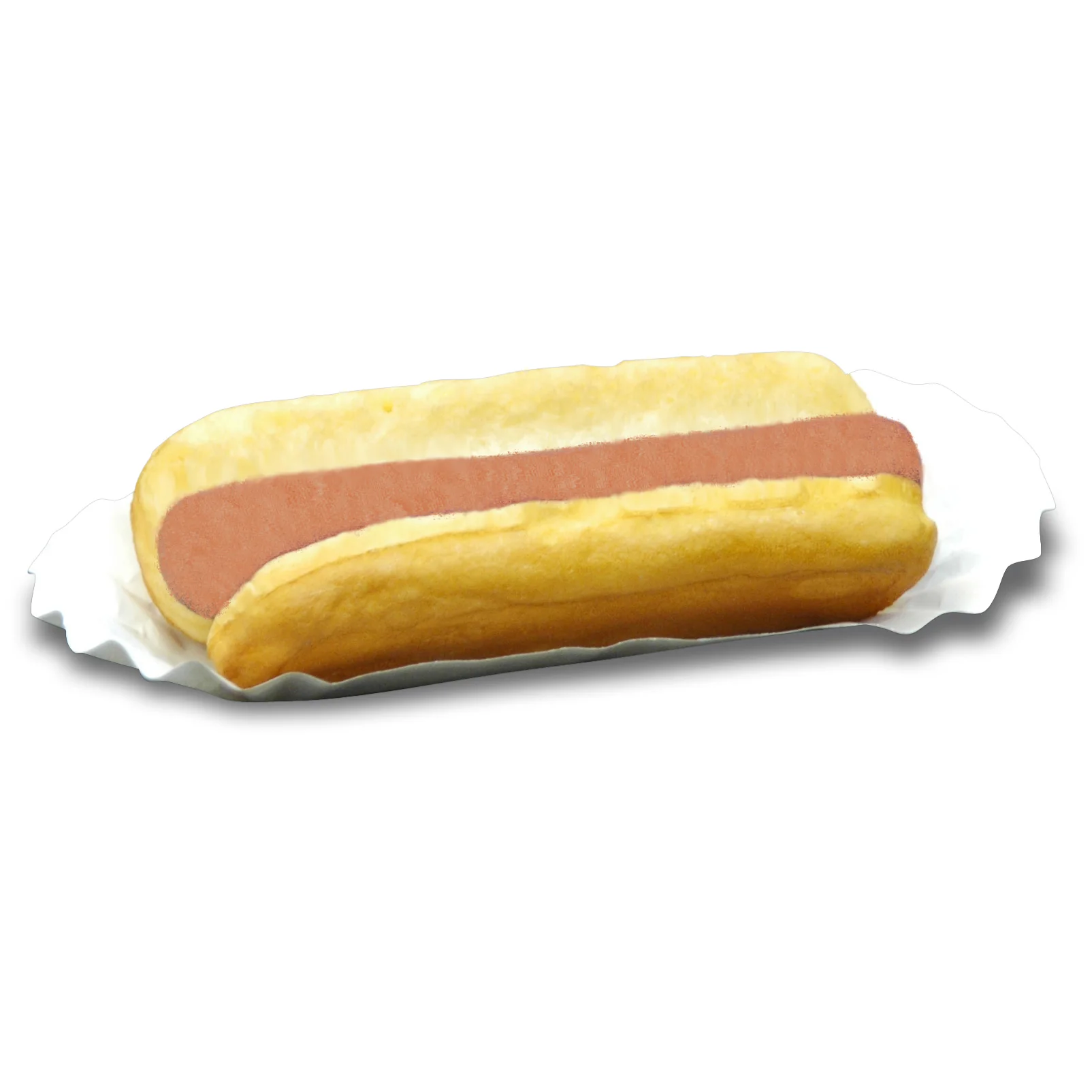 Winco 68004CS 10 Inch Fluted Hotdog Trays 3000 Trays Per Case - Image 2