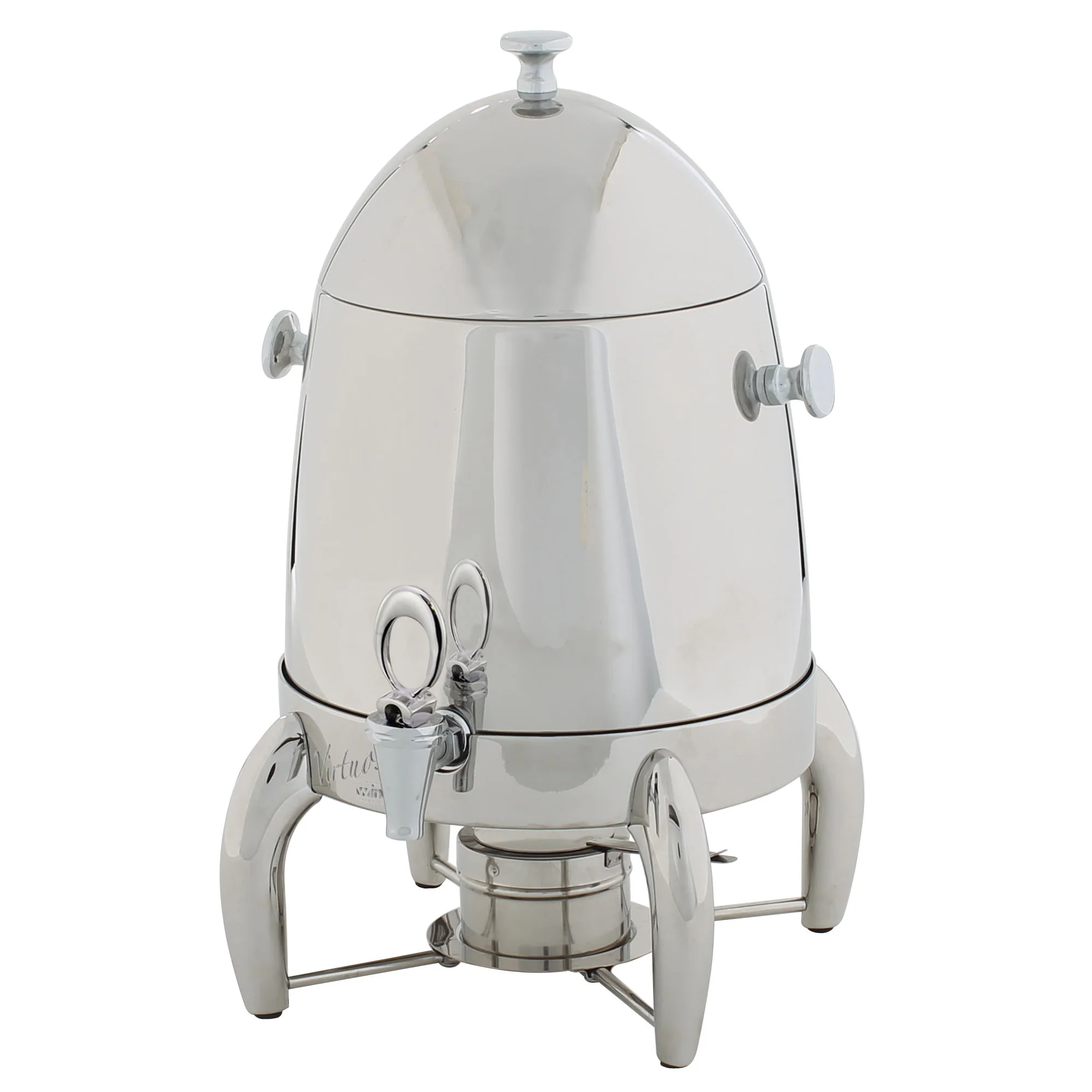Winco 903B 3 Gallon Coffee Chafer Urn With Fuel Holder Stainless Steel