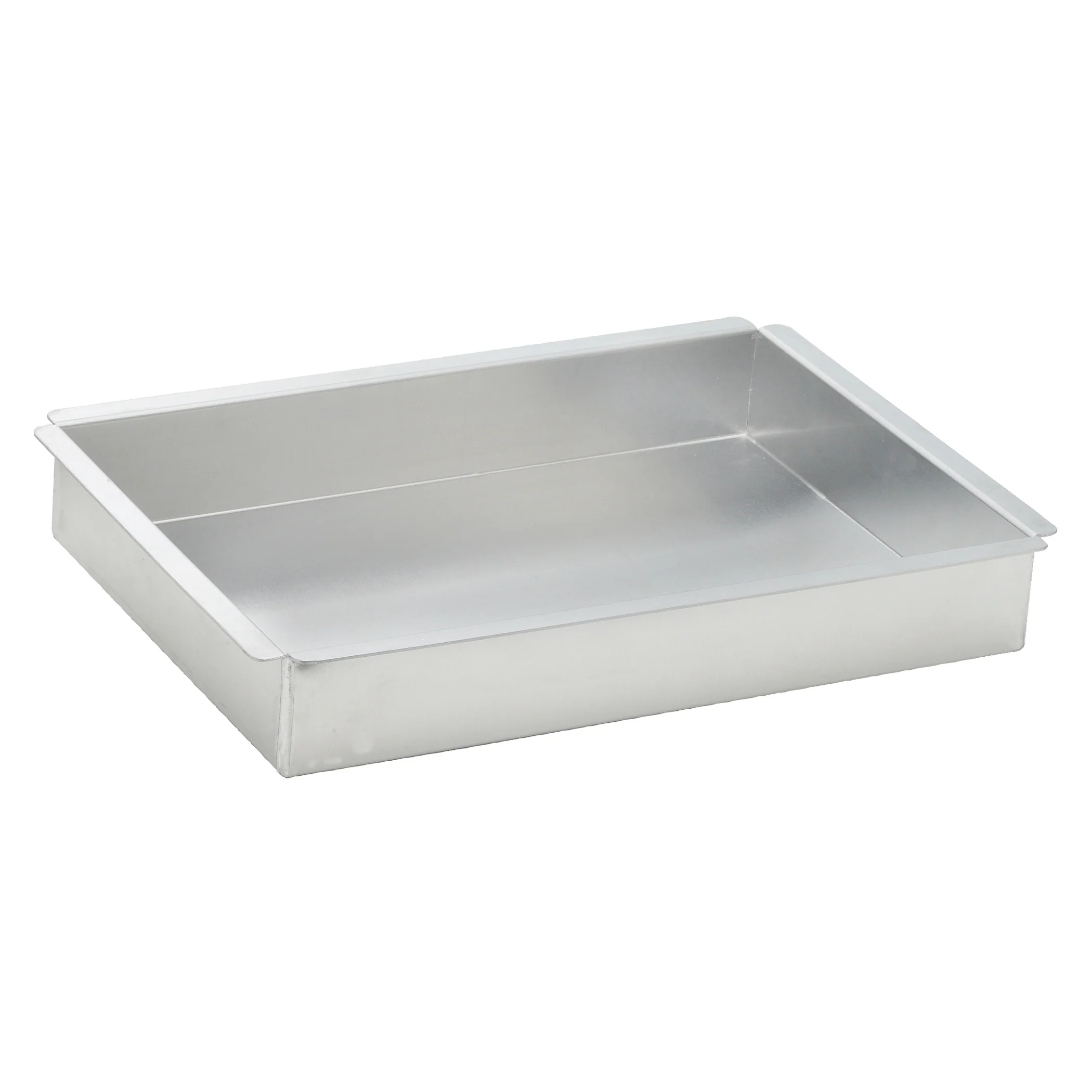 Winco ACP-0913 13 Inch Aluminum Rectangular Cake Pan with Straight Sides - Image 2