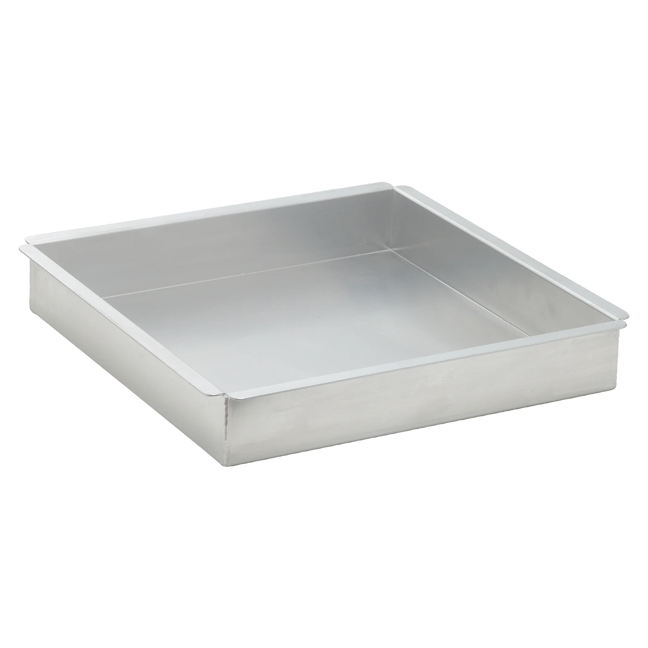 Winco ACP-1212 12 Inch Square Cake Pan 16 Gauge Aluminum with Straight Sides - Image 2