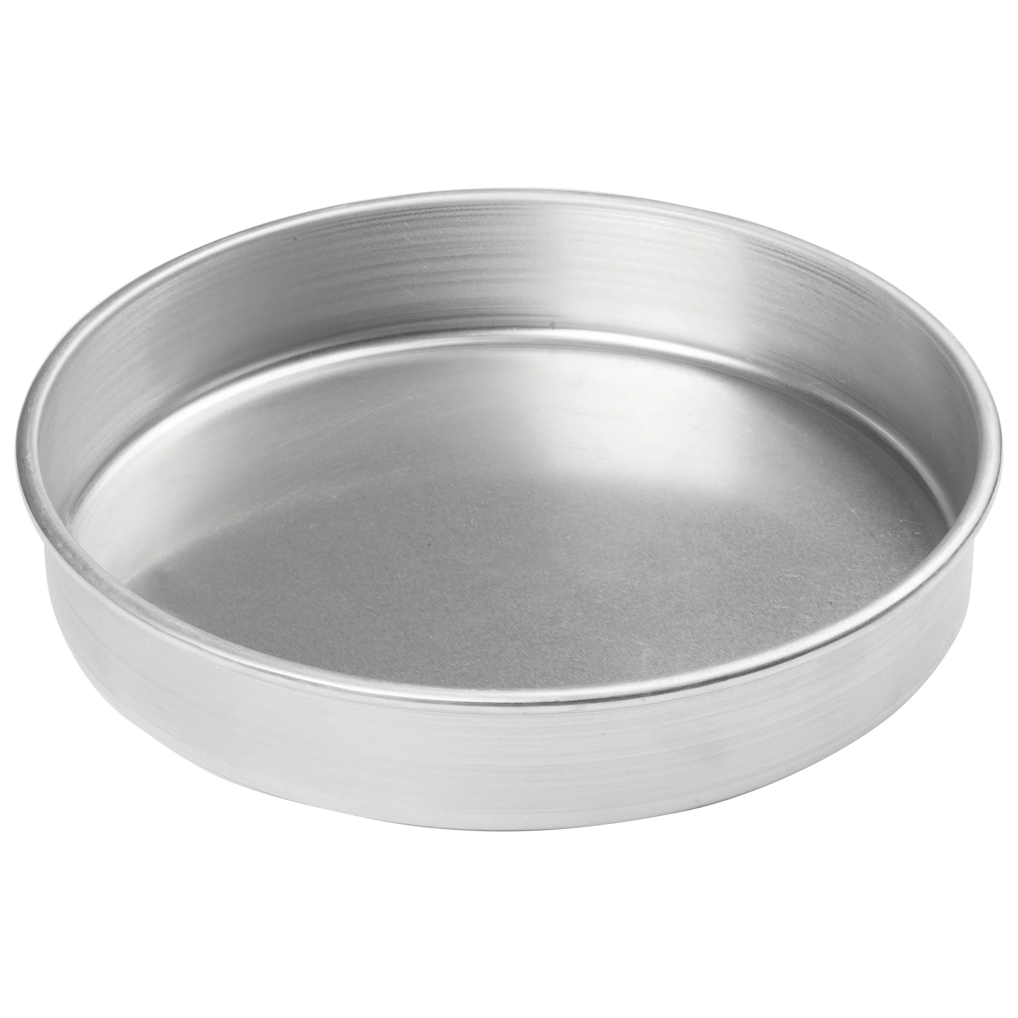 Winco ACP-122 12 Inch Diameter Round Layer Cake Pan Aluminum with Satin Finish