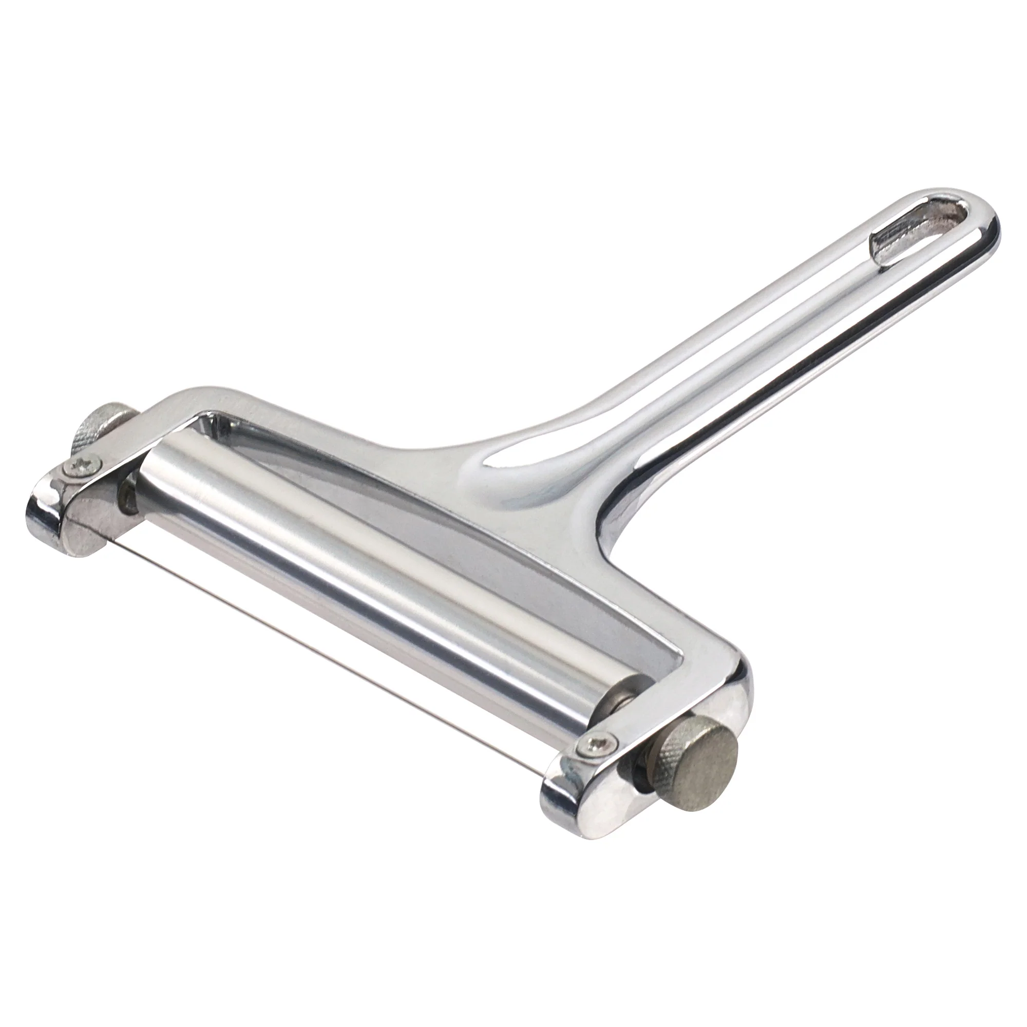 Winco ACS-4 4 Inch Round Cheese Cutter Cast Aluminum with Stainless Steel Wire - Image 3
