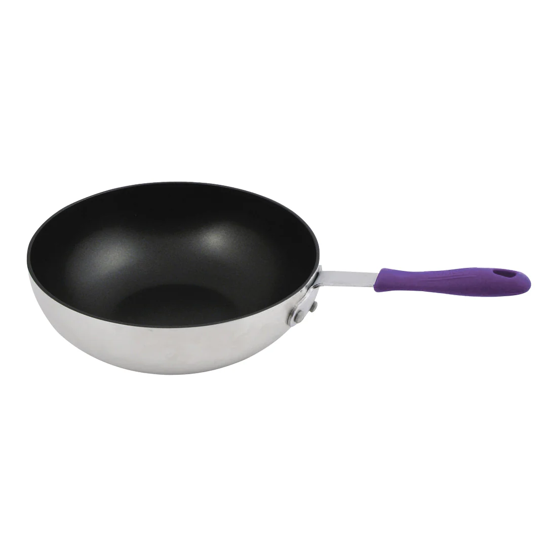 Winco AFP-10HP Handle Sleeve Removable for Fry Pans Silicone Purple - Image 3